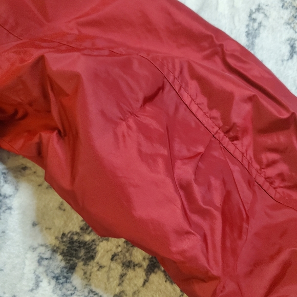 Vintage GAP Women's Red Fleece Lined Anorak Pullover Jacket sz Medium - Picture 11 of 16